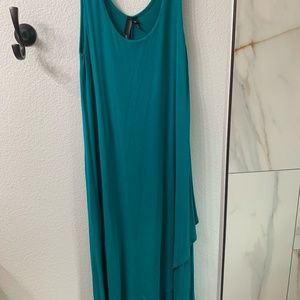 Summery Mid-Calf Knit Sleeveless Dress